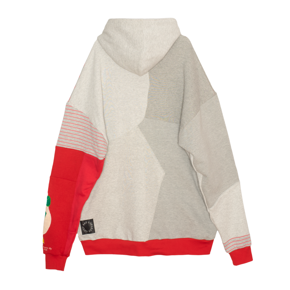 RED/GREY FRANKENHOODIE - Image 2