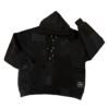 ALL BLACK FRANKENHOODIE
