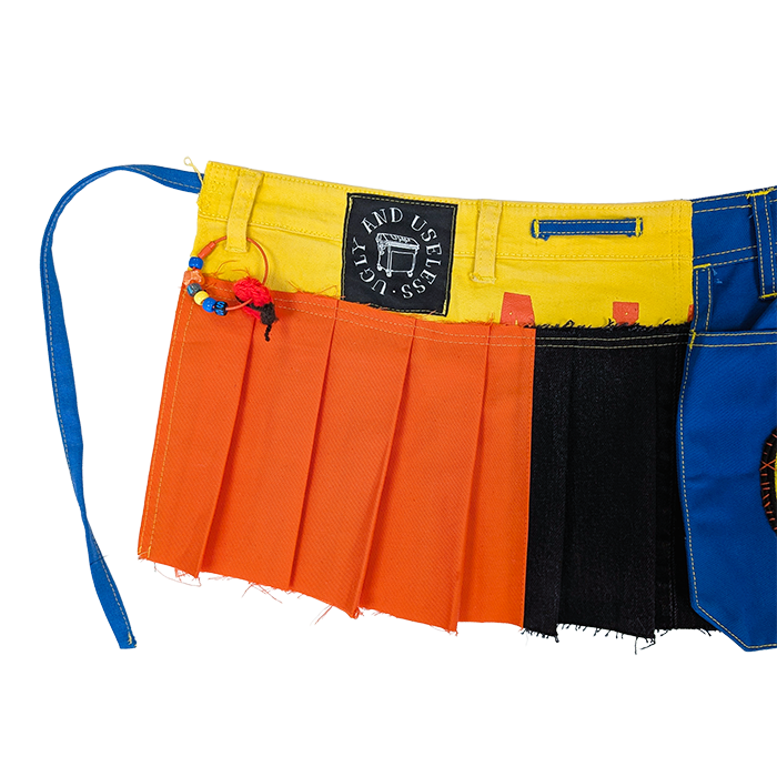 SMILEY WRAP BELT SKIRT - Image 7