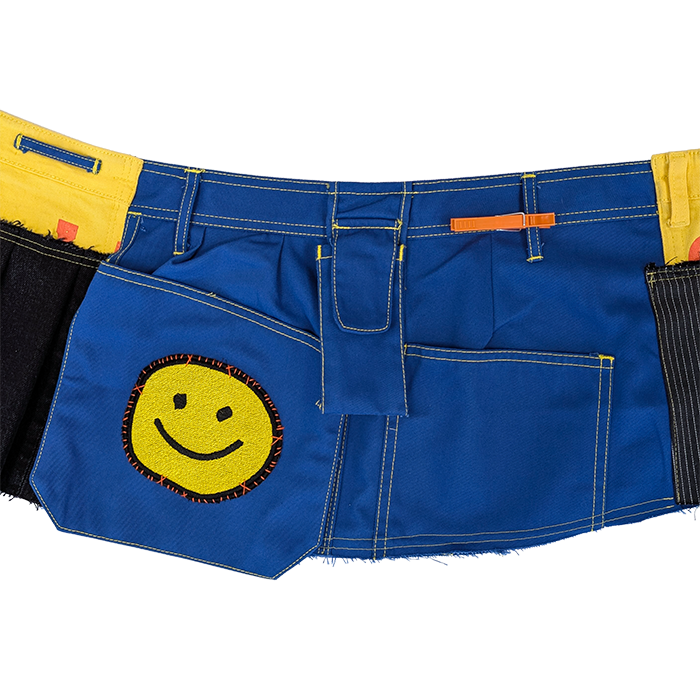 SMILEY WRAP BELT SKIRT - Image 8
