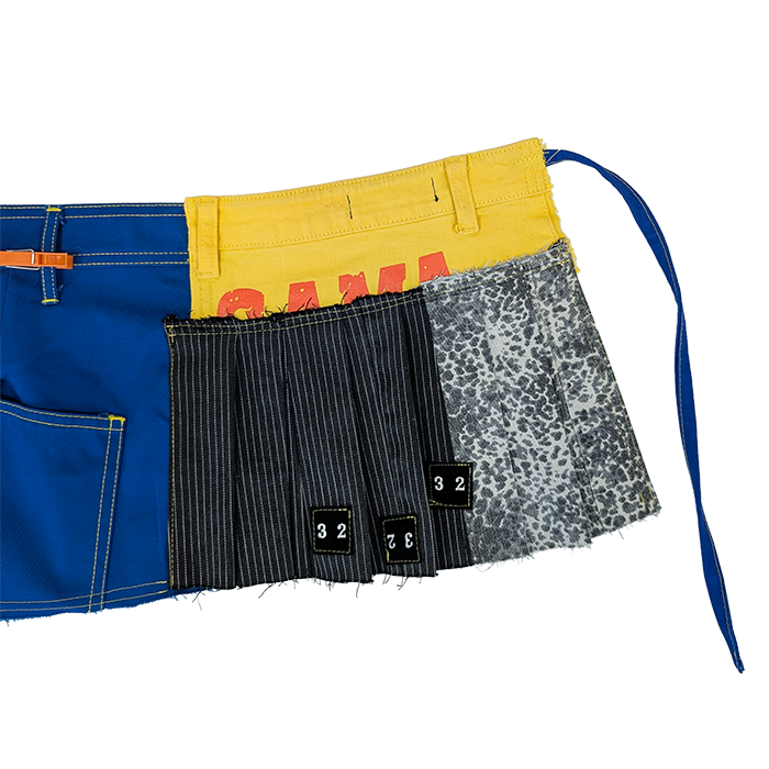 SMILEY WRAP BELT SKIRT - Image 9
